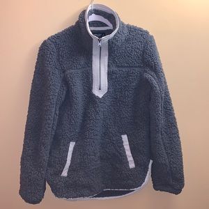 Abercrombie and Fitch Sherpa Pullover